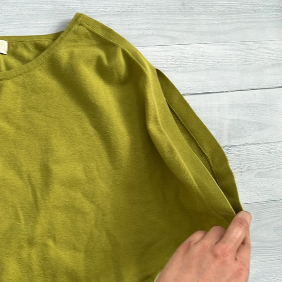 Michael Michael Kors Green Knit Top M - Picture 5 of 6